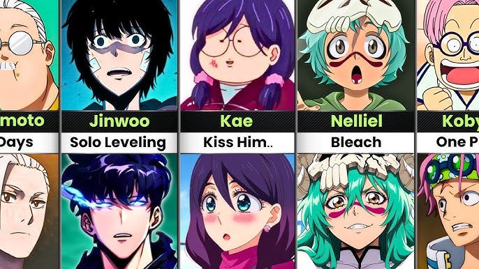 Personagens de Anime que Arrasaram no Glow Up!